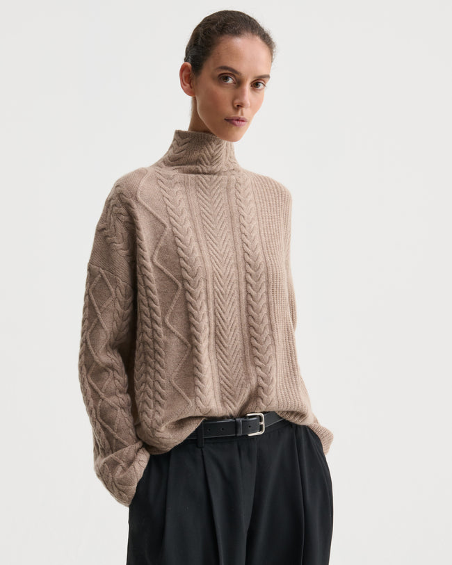 SWEATERS The Fjord Sweater in Sable Nonchi
