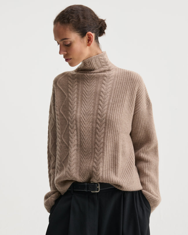 SWEATERS The Fjord Sweater in Sable Nonchi