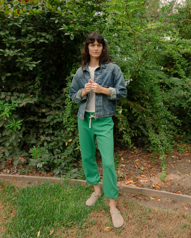 LOUNGE THE SWEATPANTS IN GREEN Hey Gang