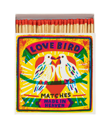 HOME ACCESSORIES Love Birds - Safety Matches Archivist Gallery
