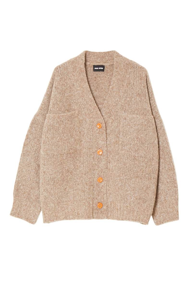 SWEATERS Amelia Cardigan in Deer Atelier Delphine