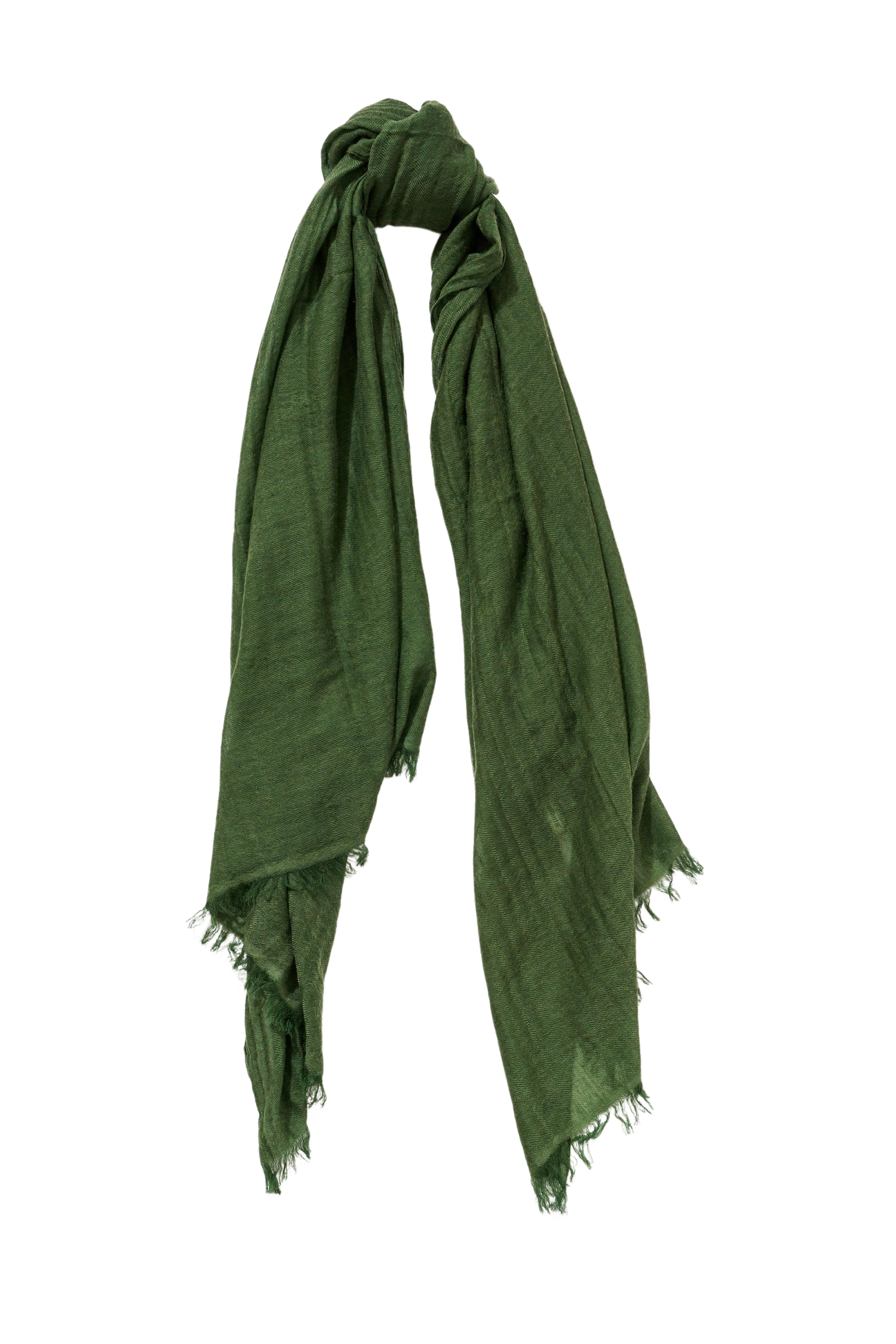 ACCESSORIES Cashmere Crinkle Scarf in Cedar Organic by John Patrick