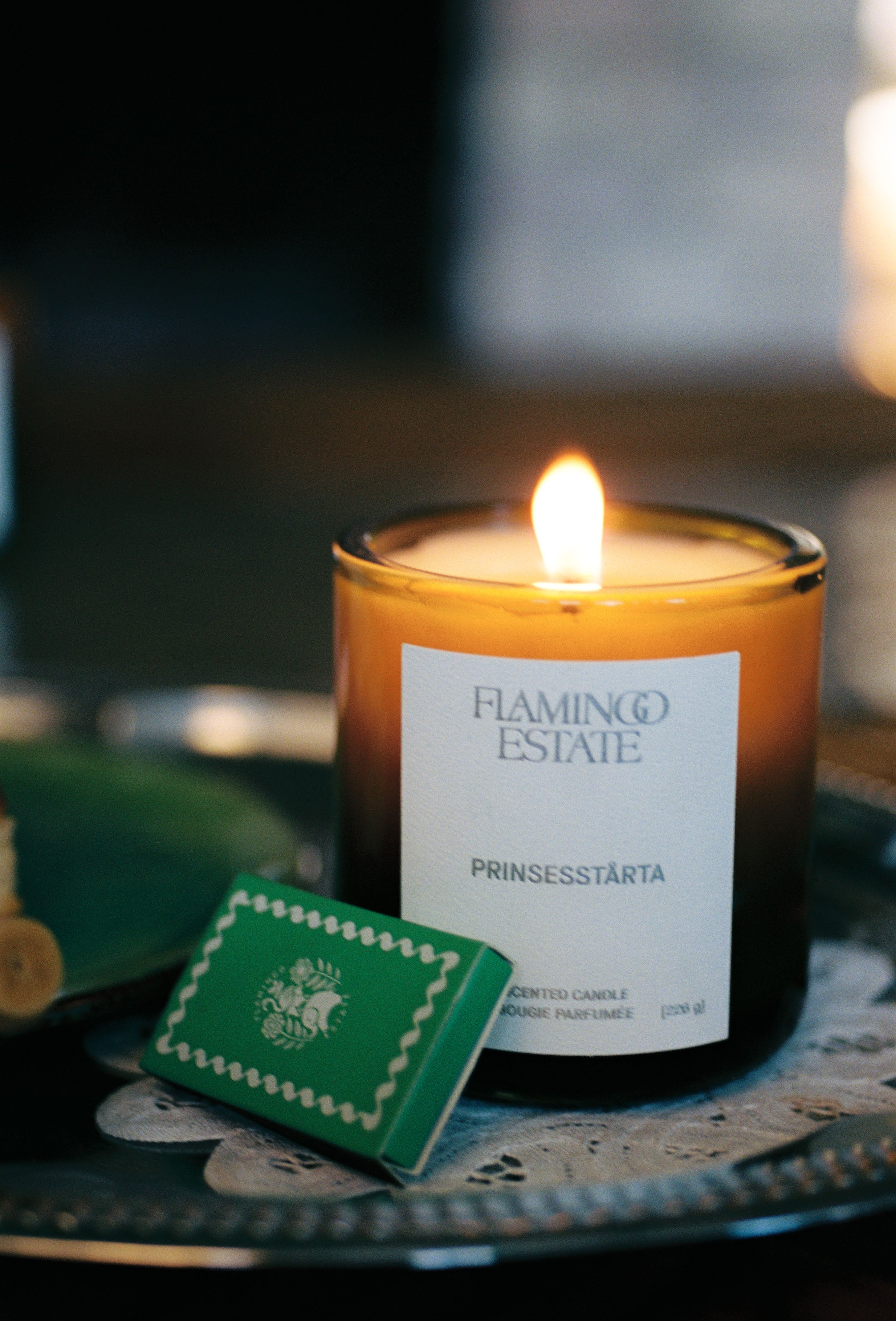 CANDLES/HOME FRAGRANCE Prinsesstarta Candle Flamingo Estate
