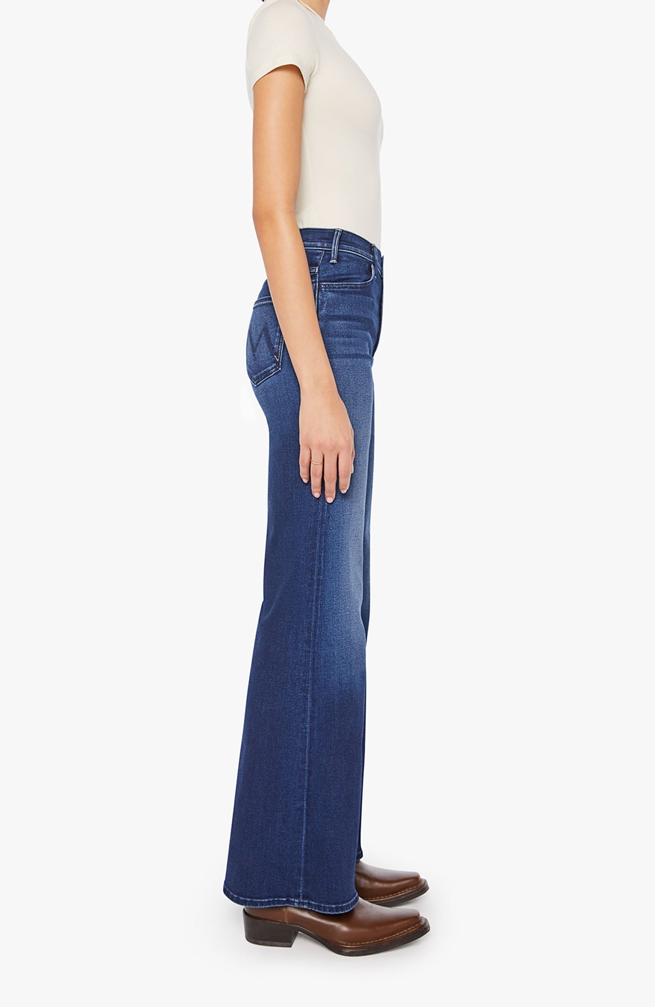 DENIM The Hustler Roller Sneak Jean in Homecoming High Mother