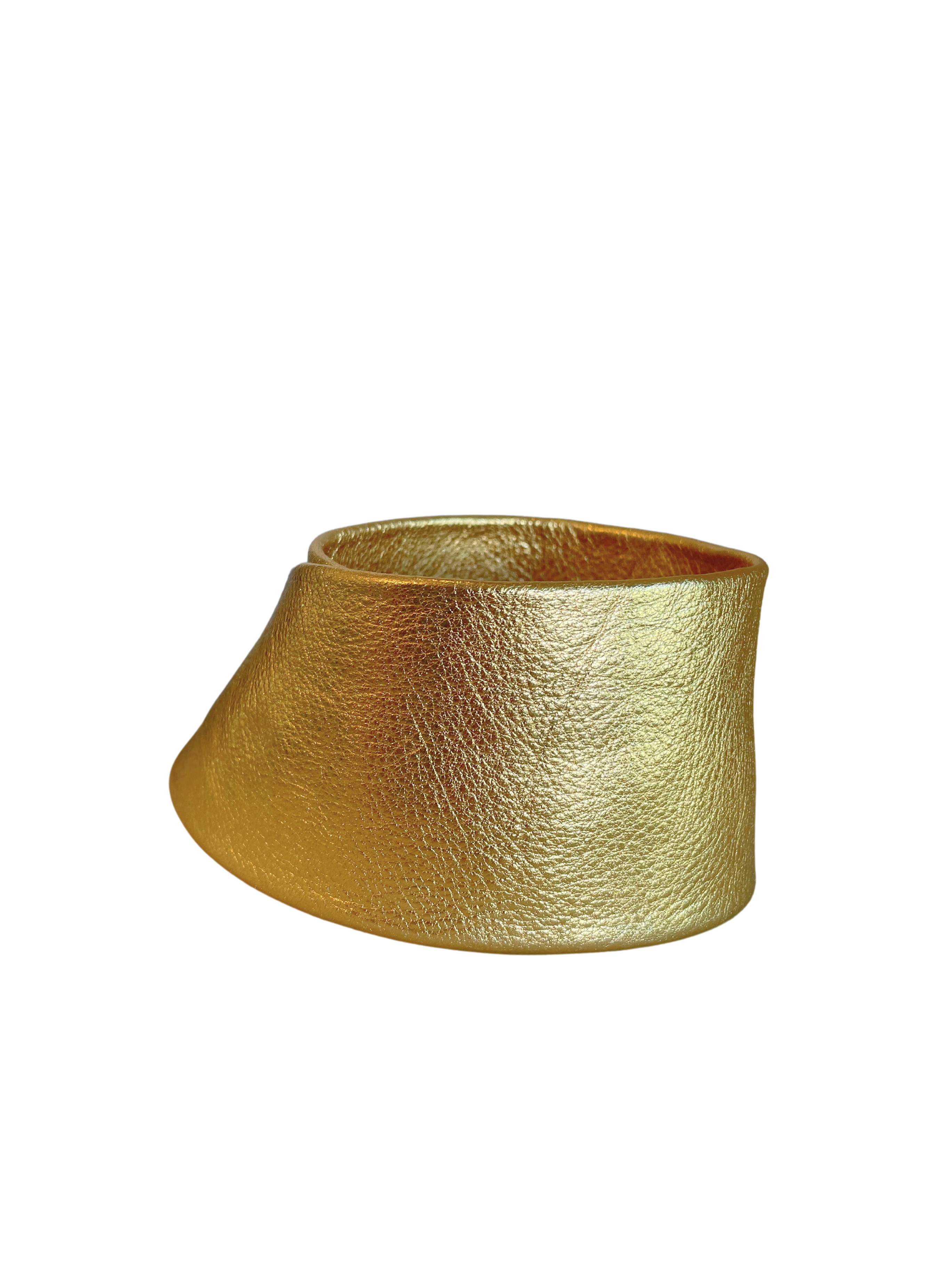 ACCESSORIES Wrap Belt in Gold Mara Scalise