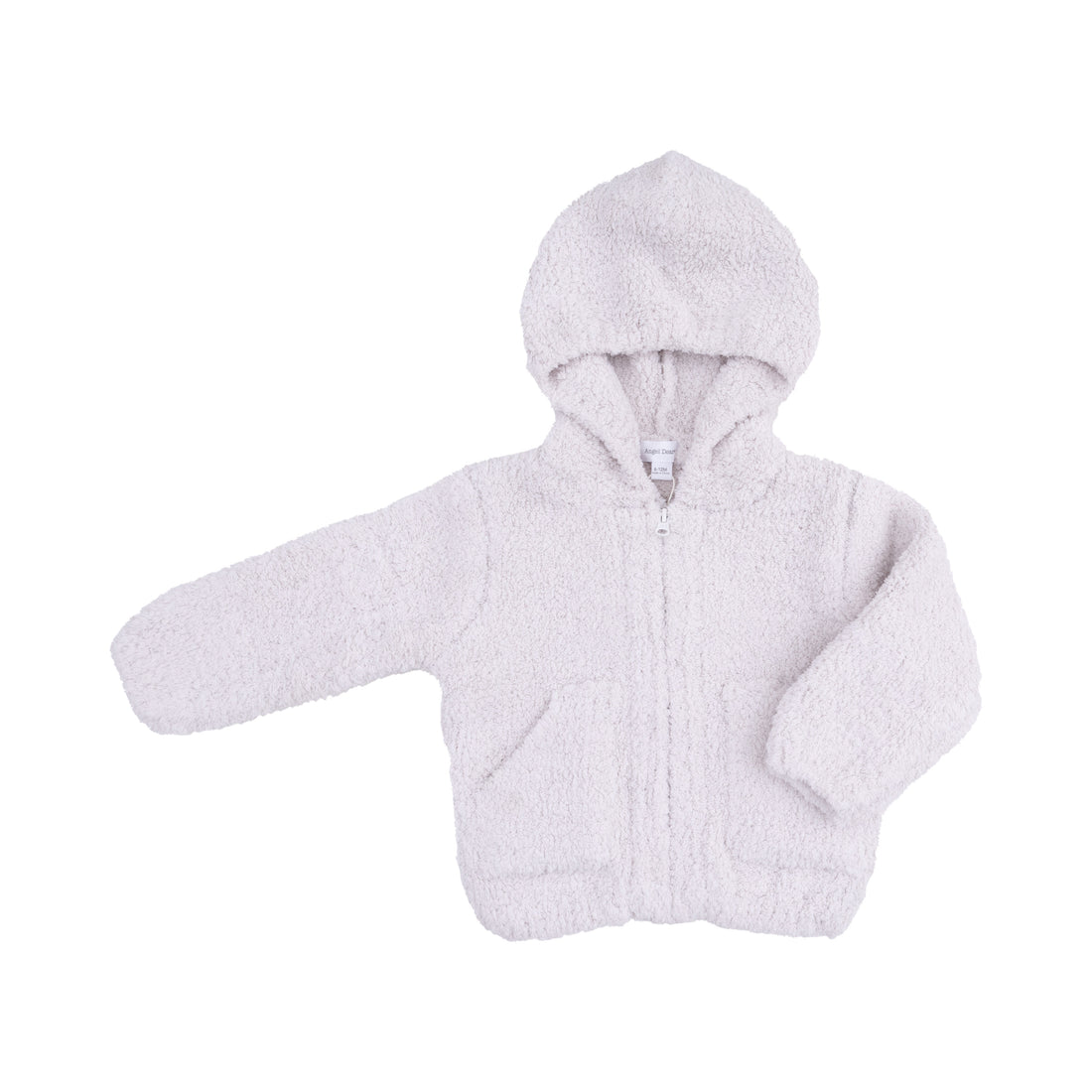 CHILDREN'S APPAREL Baby Chenille Hoodie in Natural Angel Dear