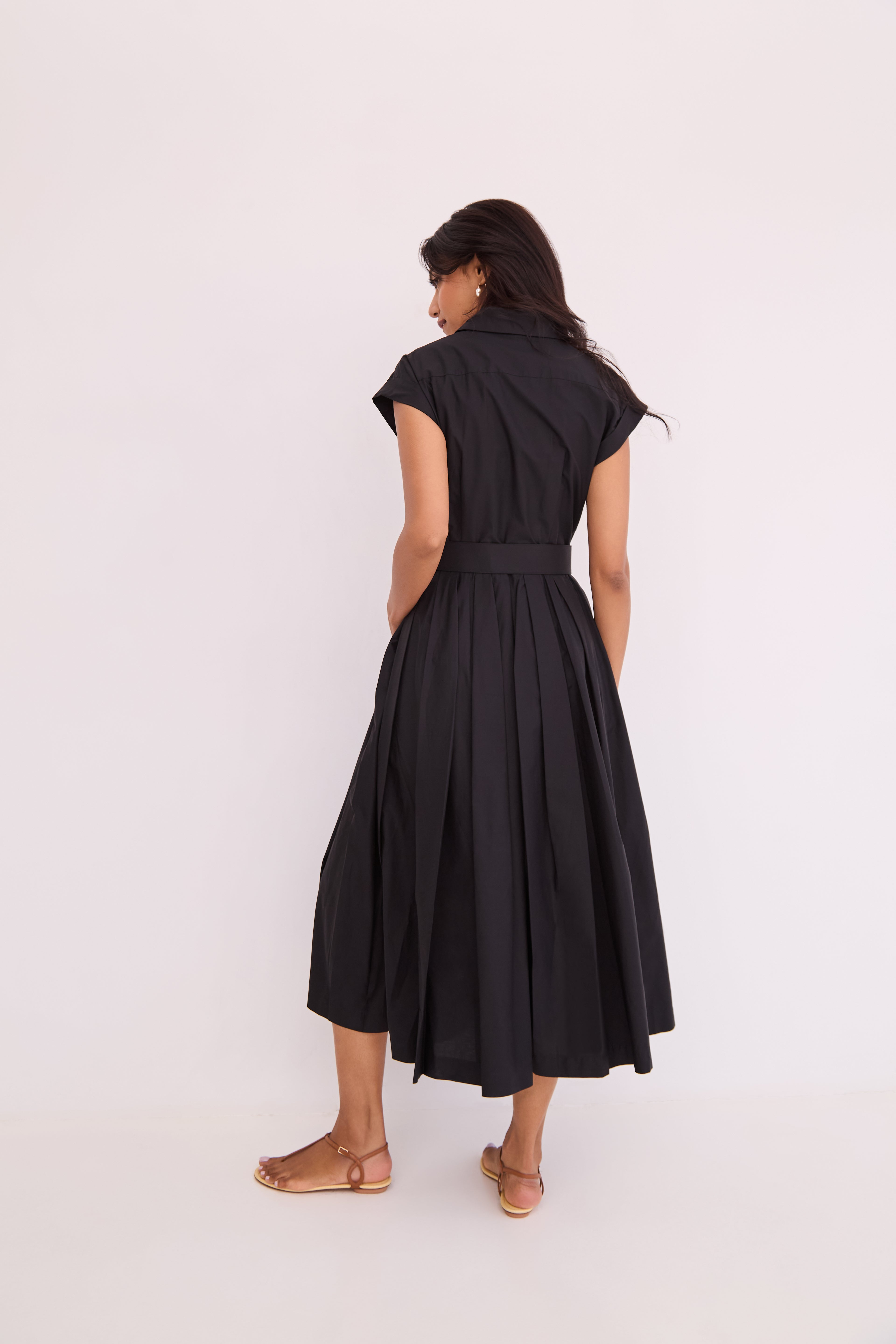 DRESSES/JUMPSUITS Octavia Dress in Black Cara Cara