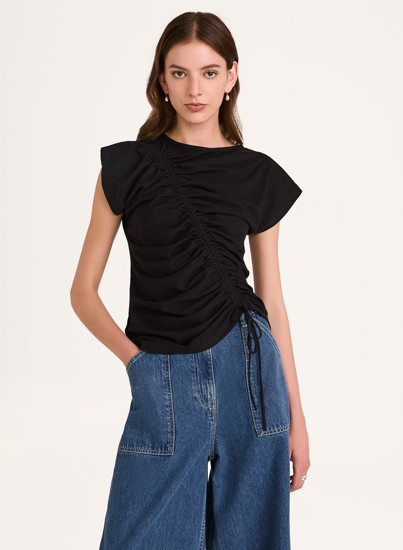 BLOUSES/SHIRTS/TOPS REVERIE JERSEY TOP Merlette