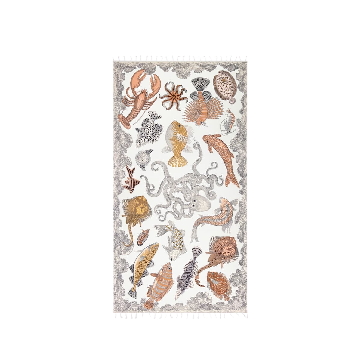 HOME DECOR POSEIDON TOWEL Inoui Editions