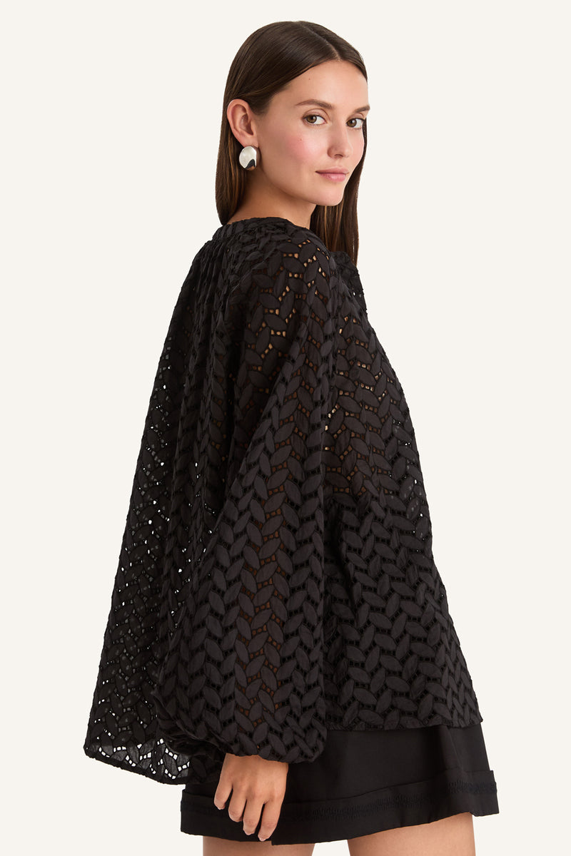 BLOUSES/SHIRTS/TOPS TIANA EYELET TOP Merlette