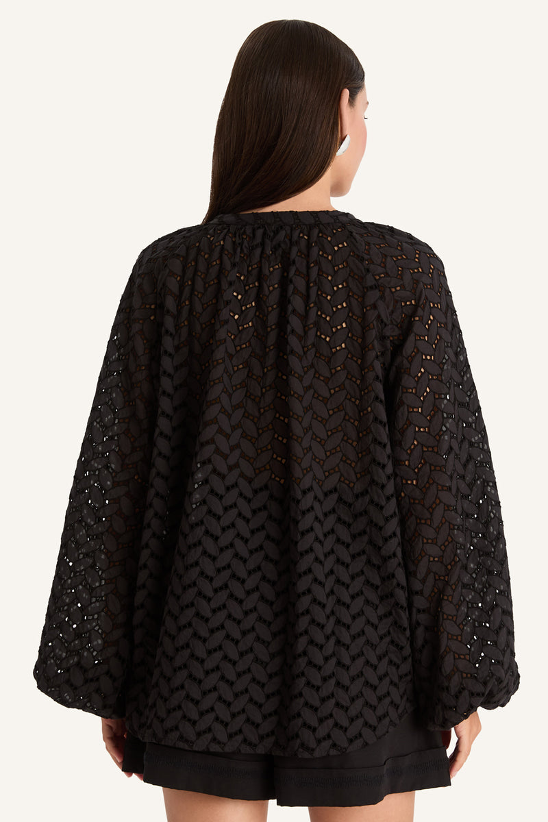 BLOUSES/SHIRTS/TOPS TIANA EYELET TOP Merlette