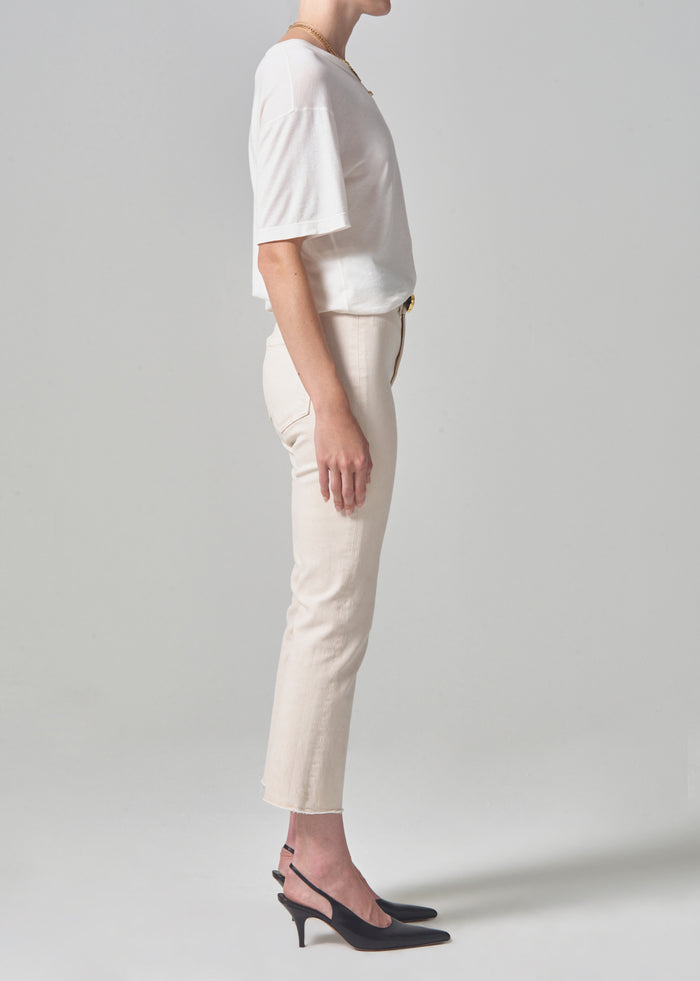 DENIM Isala Cropped Trouser in Almondette Citizens of Humanity