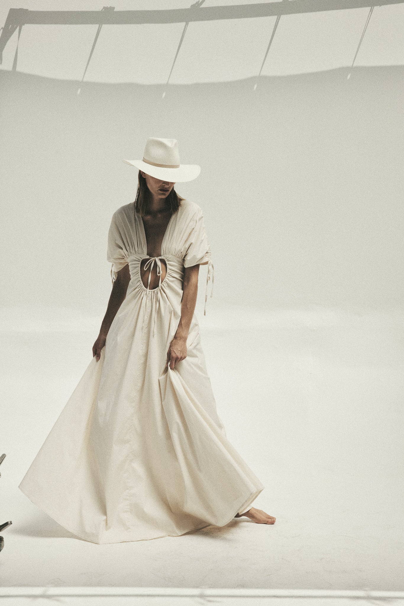 HATS Sherman Hat in Natural Janessa Leone