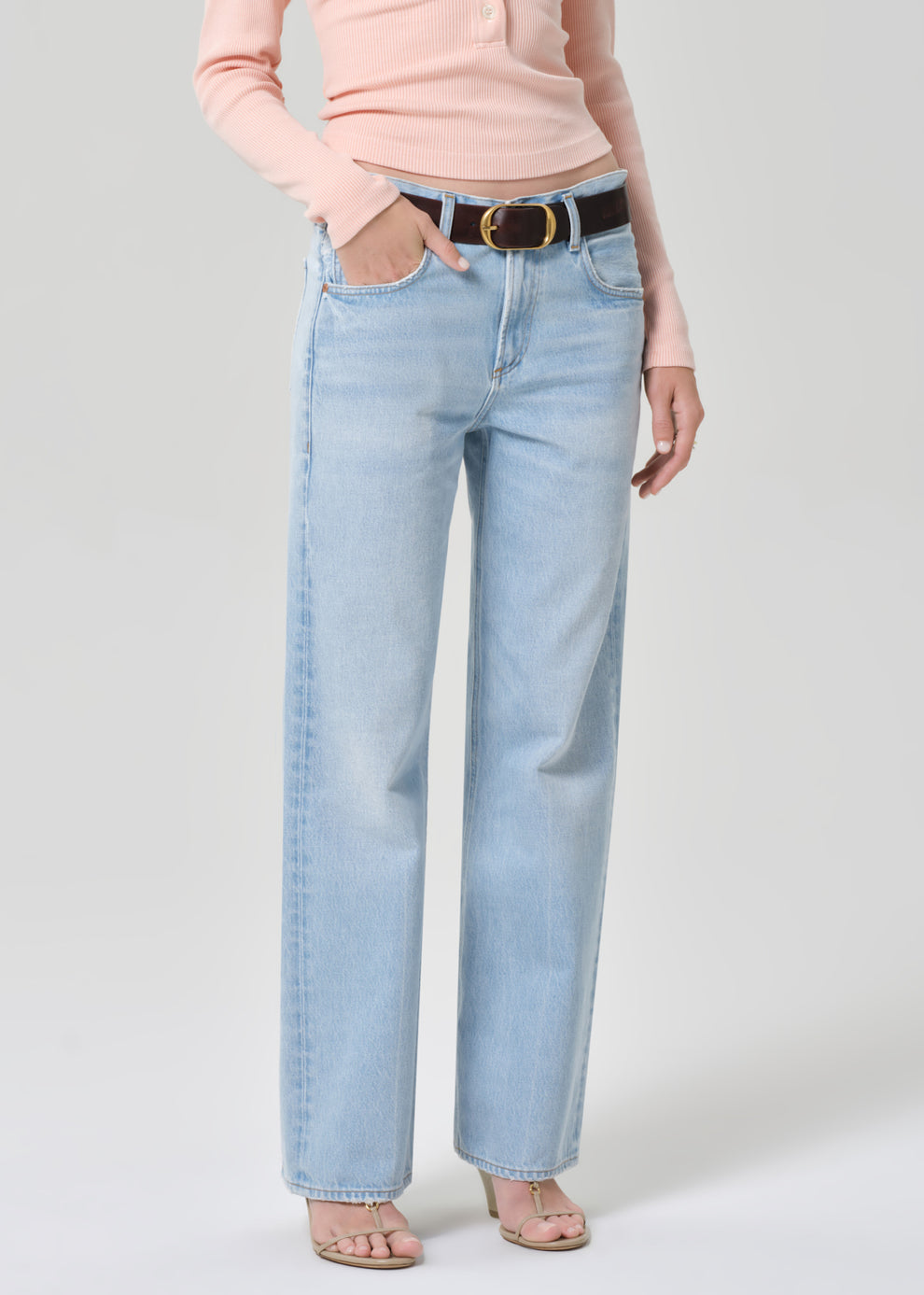 DENIM Lindz Easy Straight in Lighthouse Citizens of Humanity