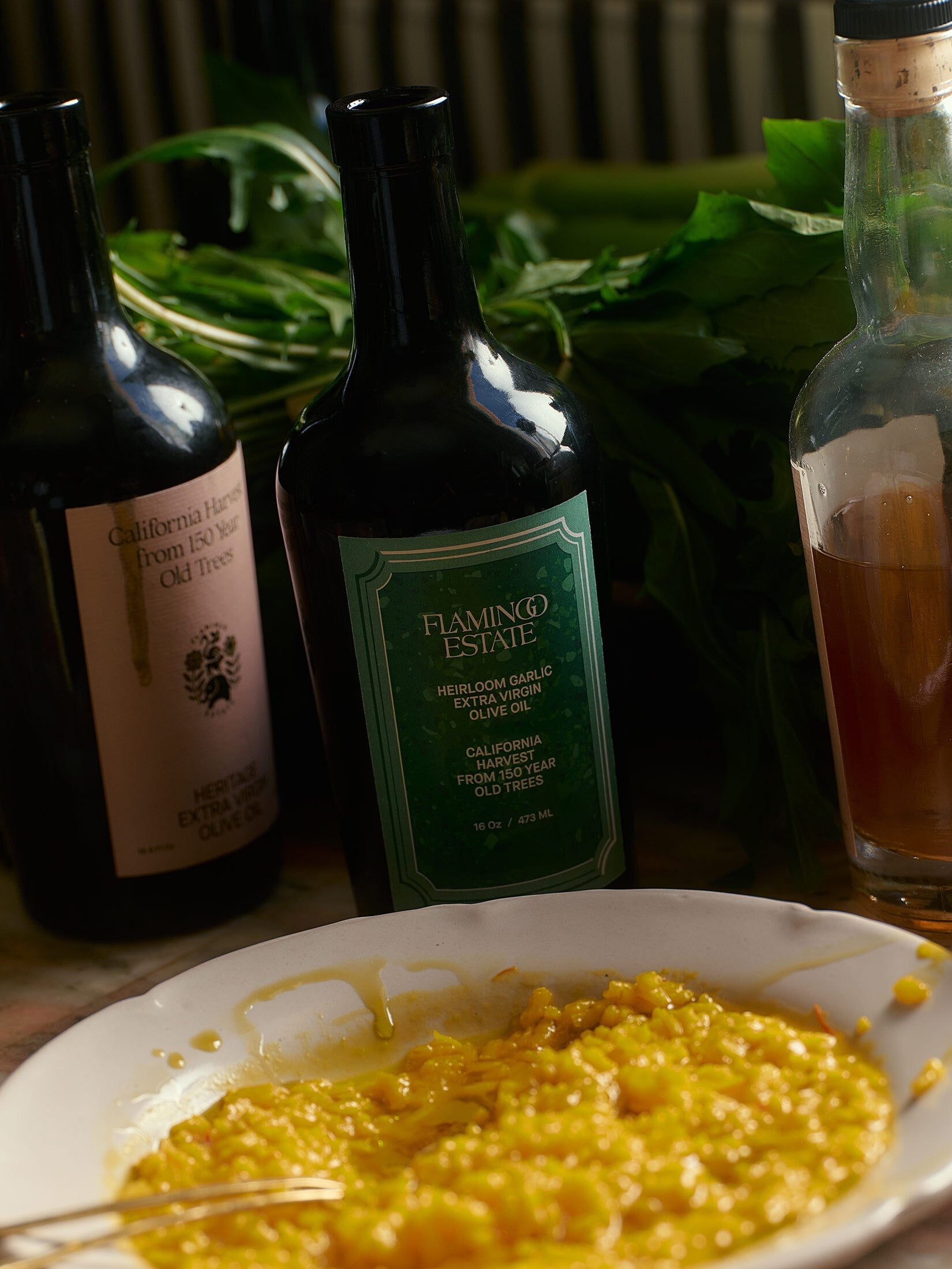 HOME ACCESSORIES Garlic Infused Extra Virgin Olive Oil Flamingo Estate