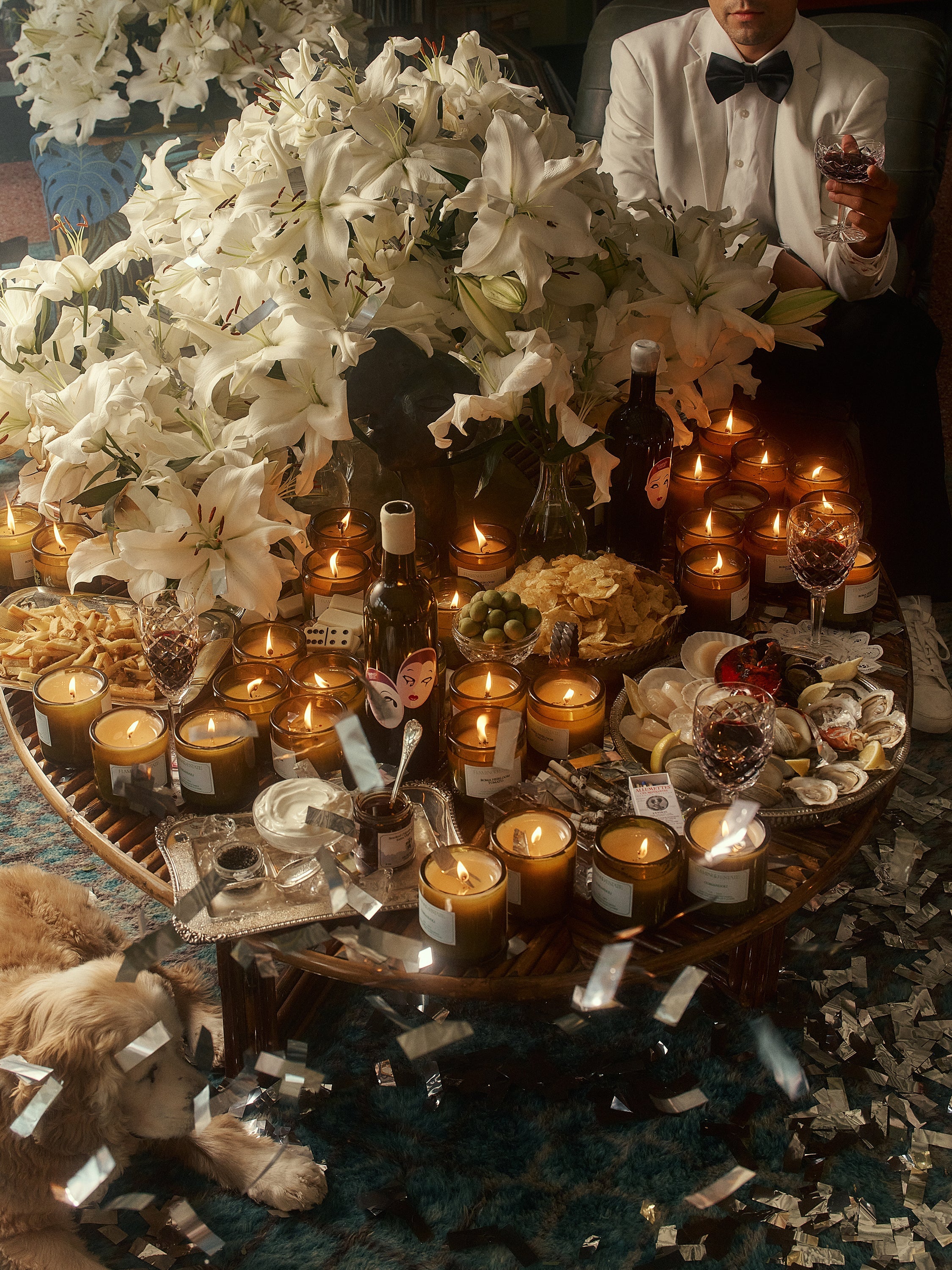 CANDLES/HOME FRAGRANCE Coriandoli Candle Flamingo Estate