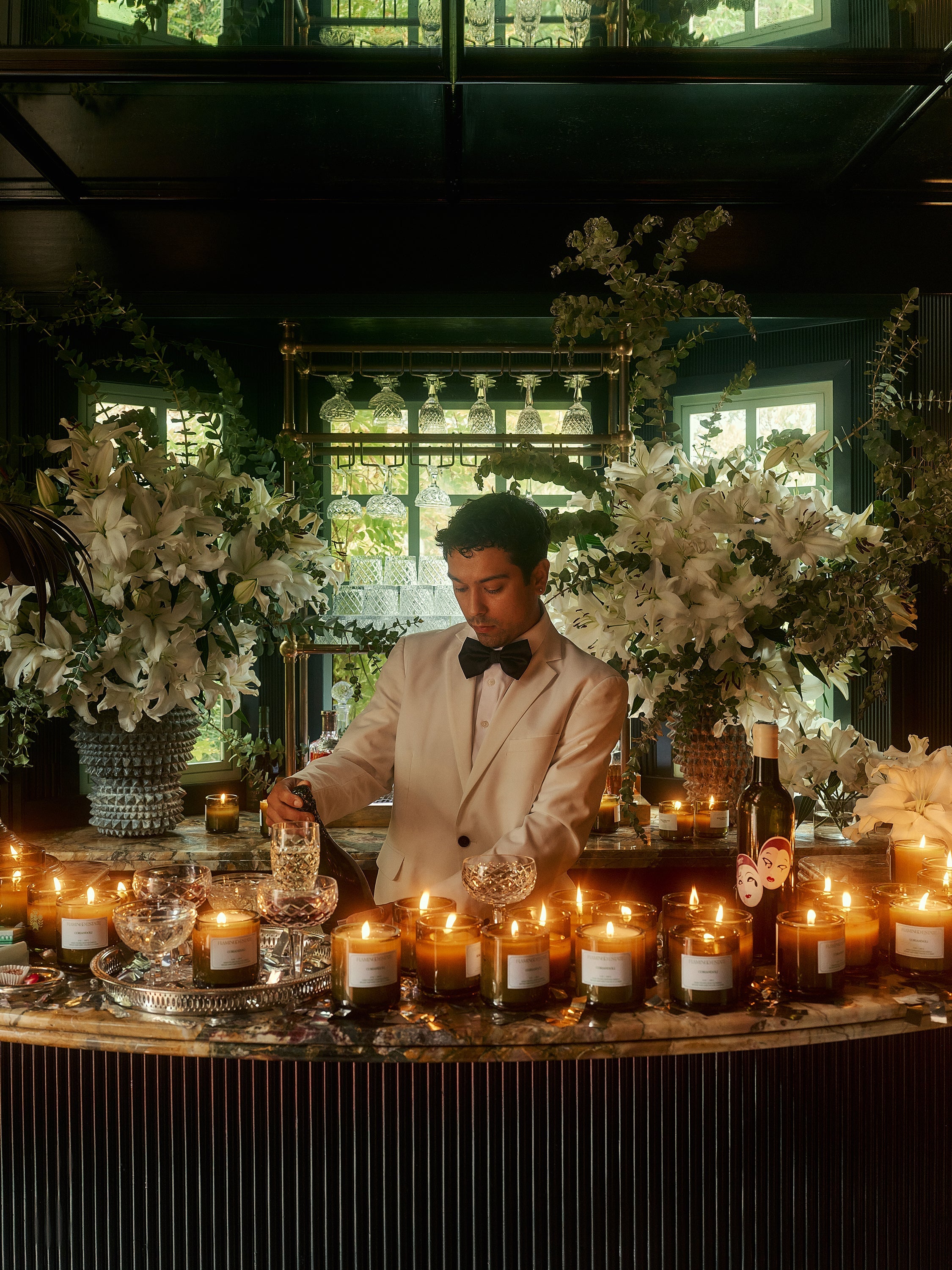 CANDLES/HOME FRAGRANCE Coriandoli Candle Flamingo Estate