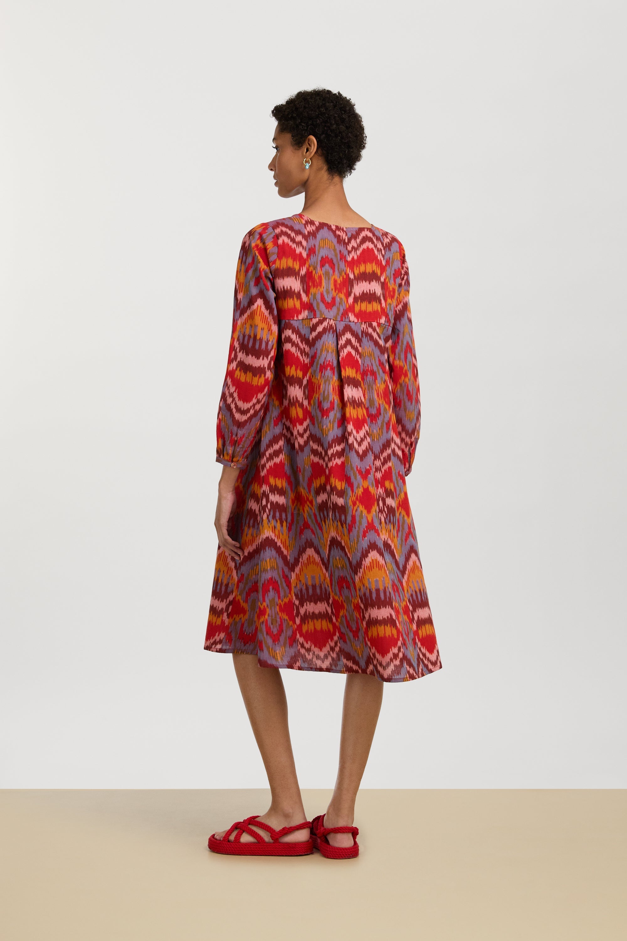 DRESSES/JUMPSUITS Khubani Dress in Sugar Red Lisa Corti