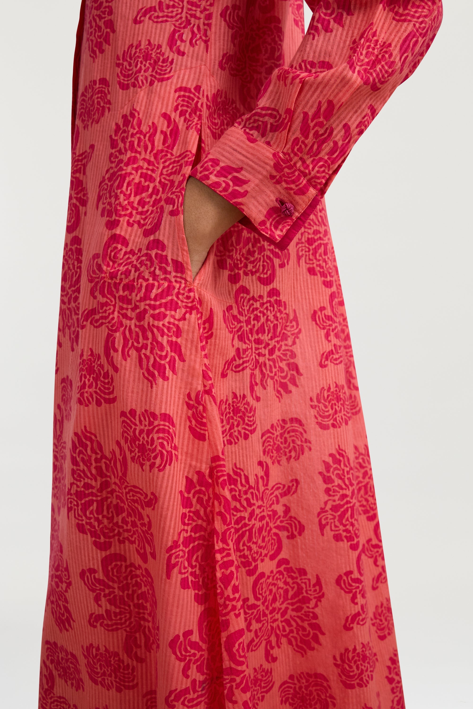 DRESSES/JUMPSUITS Odette Dress in Naoshima Peach Lisa Corti
