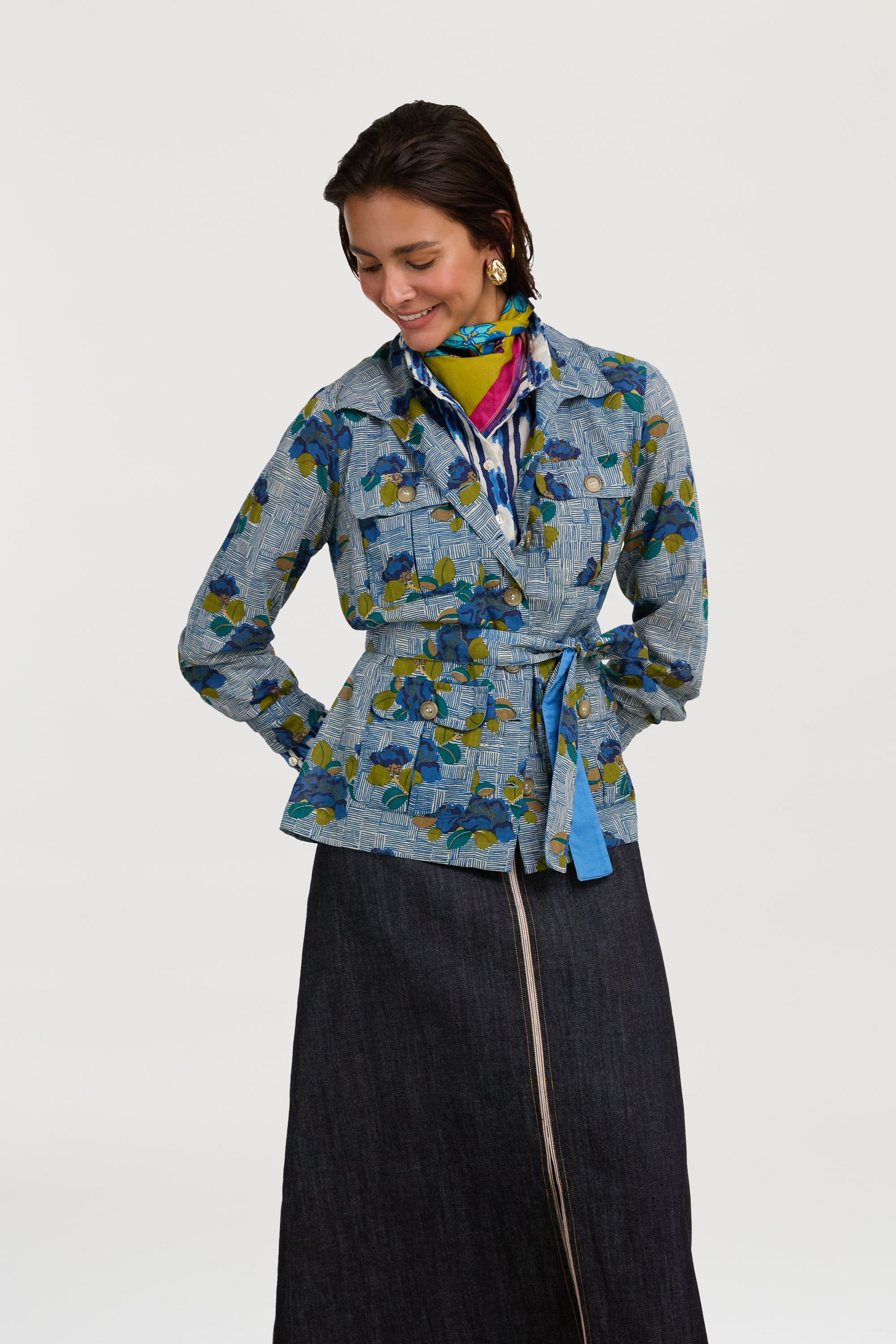 COATS/JACKET Saharian Jacket in Sugar Lisa Corti