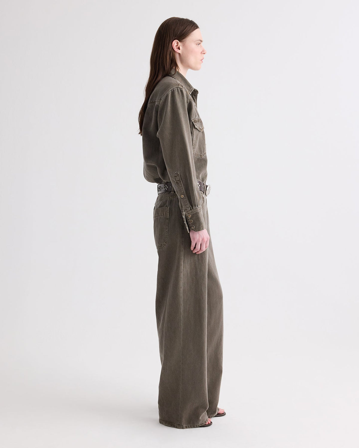 PANTS/SHORTS Song Sung Blue Pant in Slate TWP