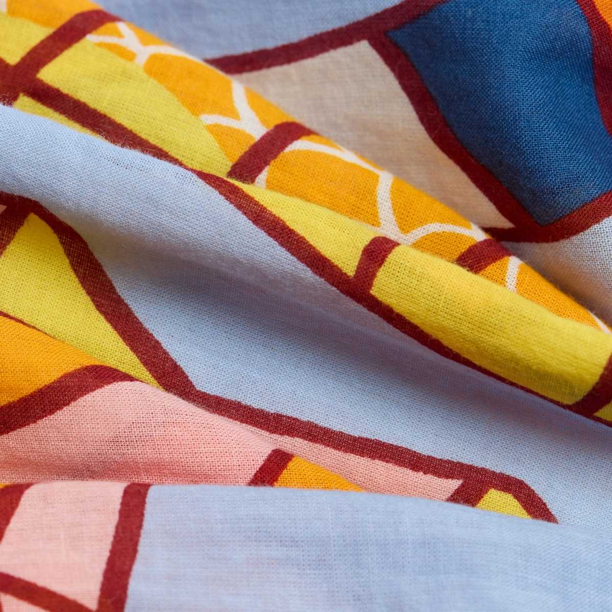 ACCESSORIES Cerfs Colants Scarf in Orange Inoui Editions