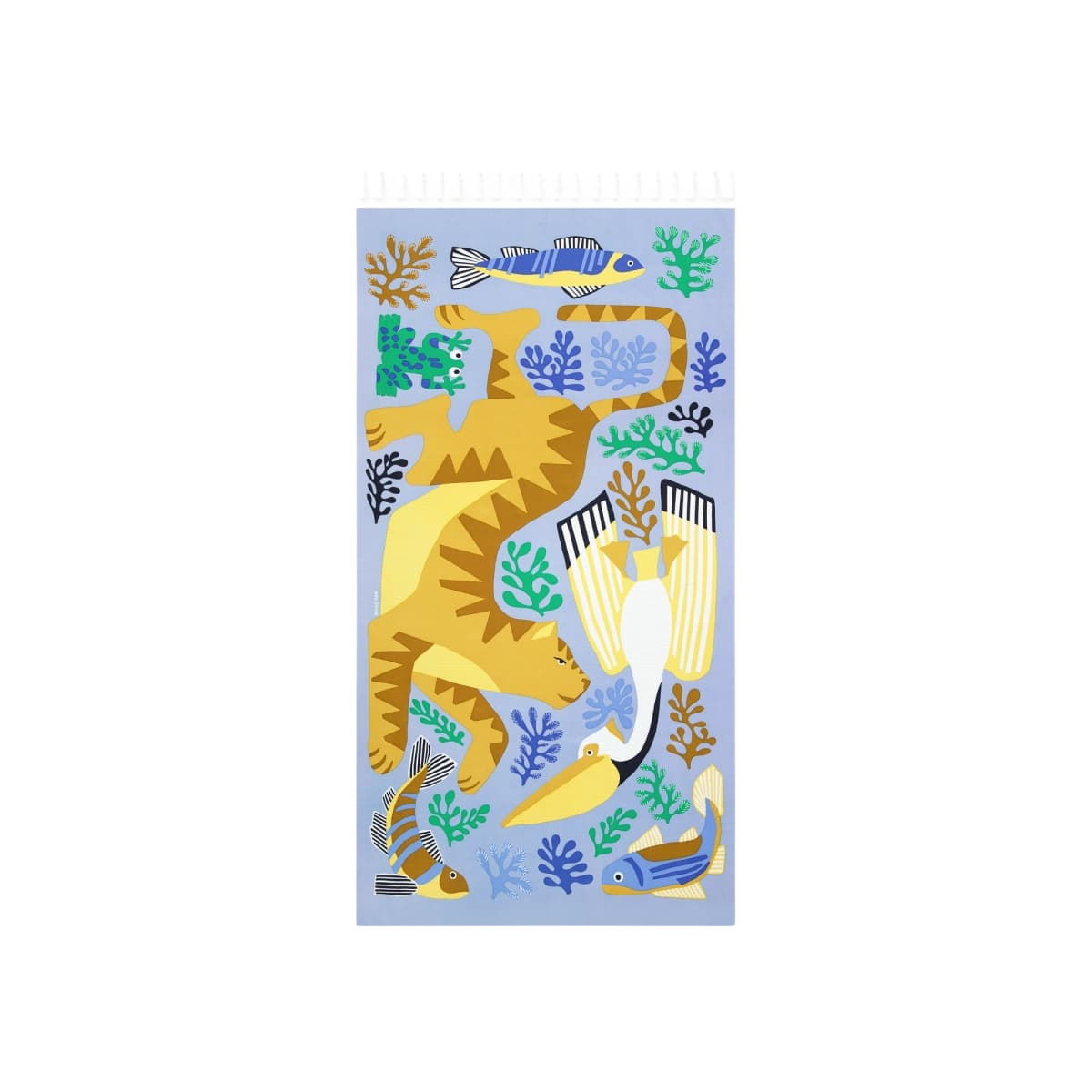 HOME DECOR Splash Towel in Pastel Inoui Editions