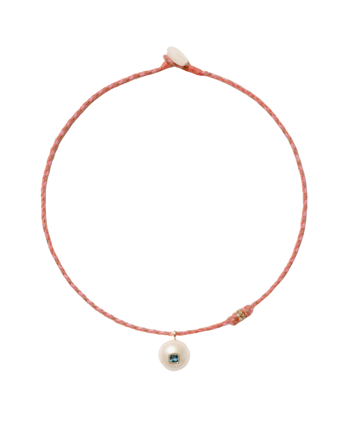 JEWELRY Red Eddie Necklace in Topaz Pascale Monvoisin