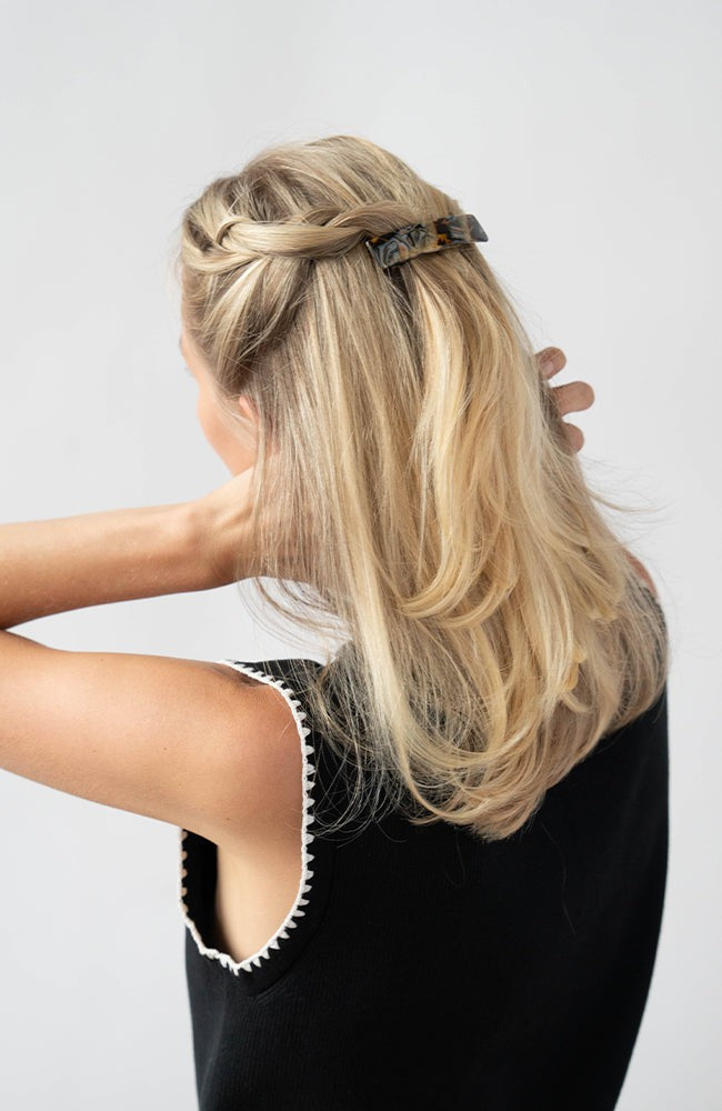 ACCESSORIES Classic Rectangle Barrette in Lasco The Finest Accessories
