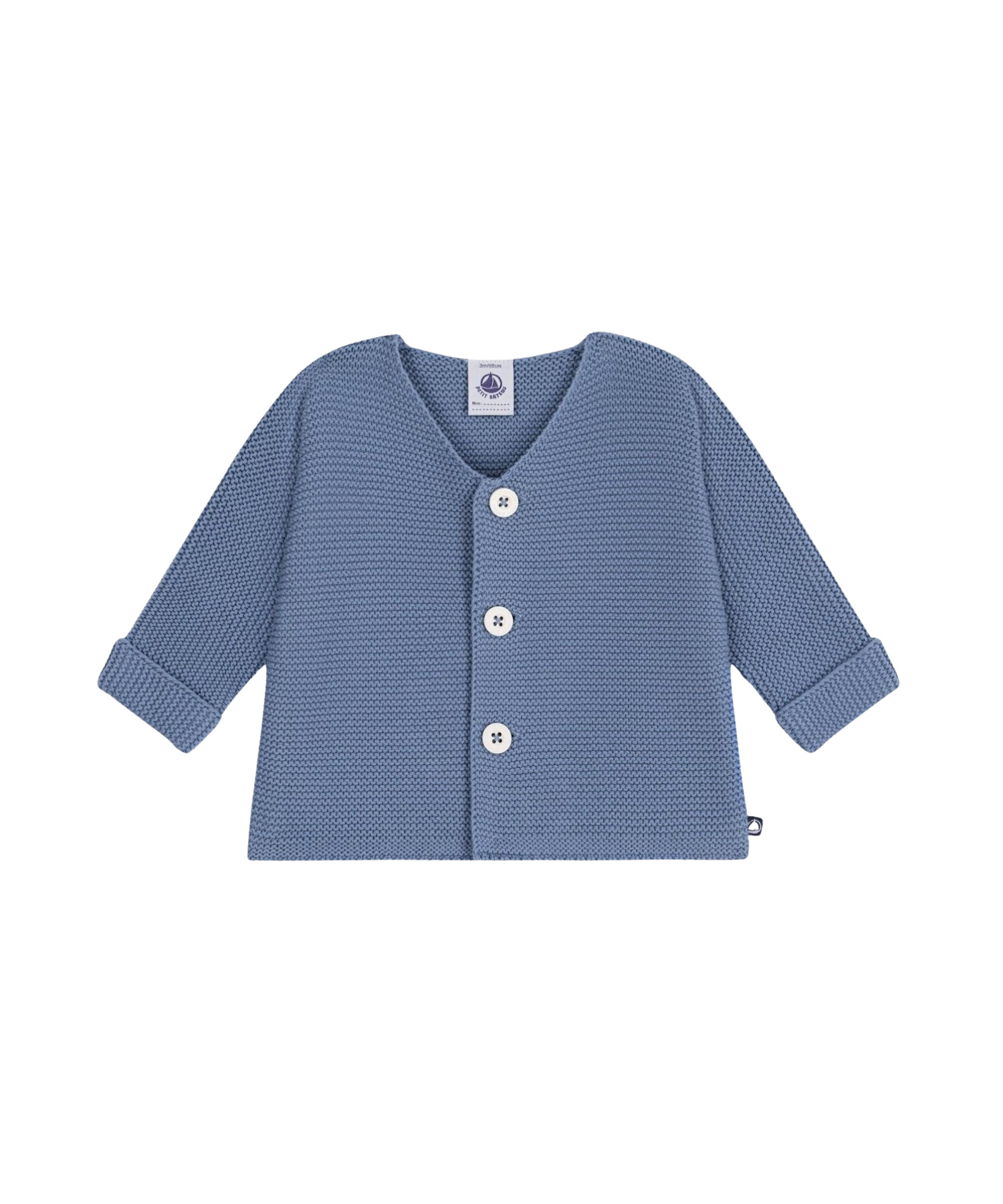 CHILDREN'S APPAREL Baby Cardigan in Blue Petit Bateau