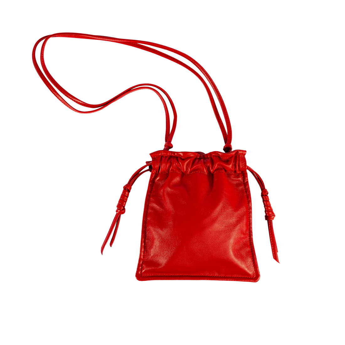 HANDBAGS Mini Bowie Handbag in Tomato Lemiz