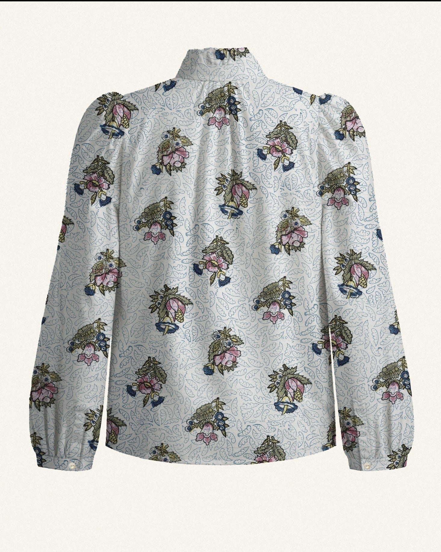 BLOUSES/SHIRTS/TOPS Annabel Mist Quatre Shirt in Off-White Alix of Bohemia