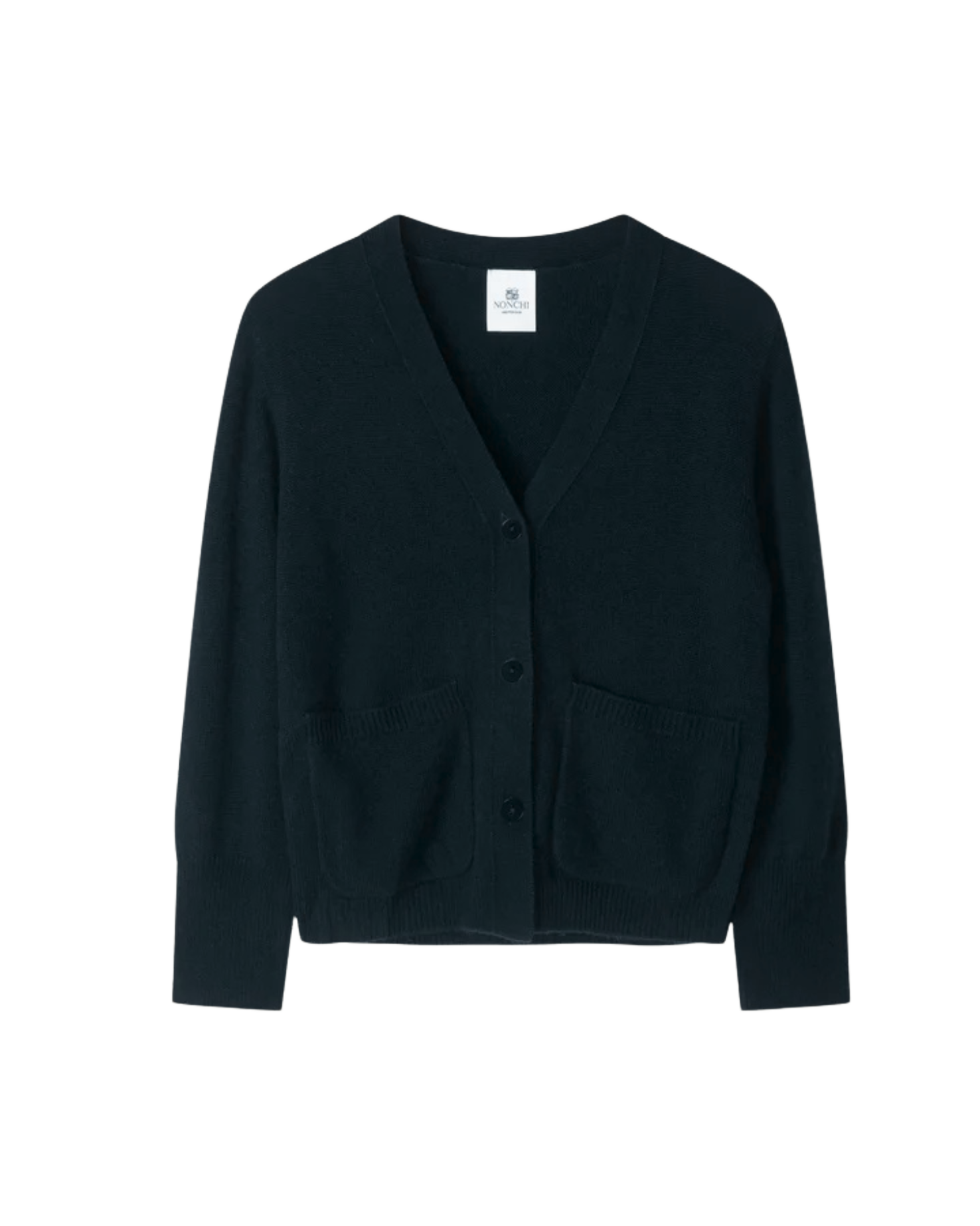 SWEATERS Oliva Cardigan in Black Nonchi