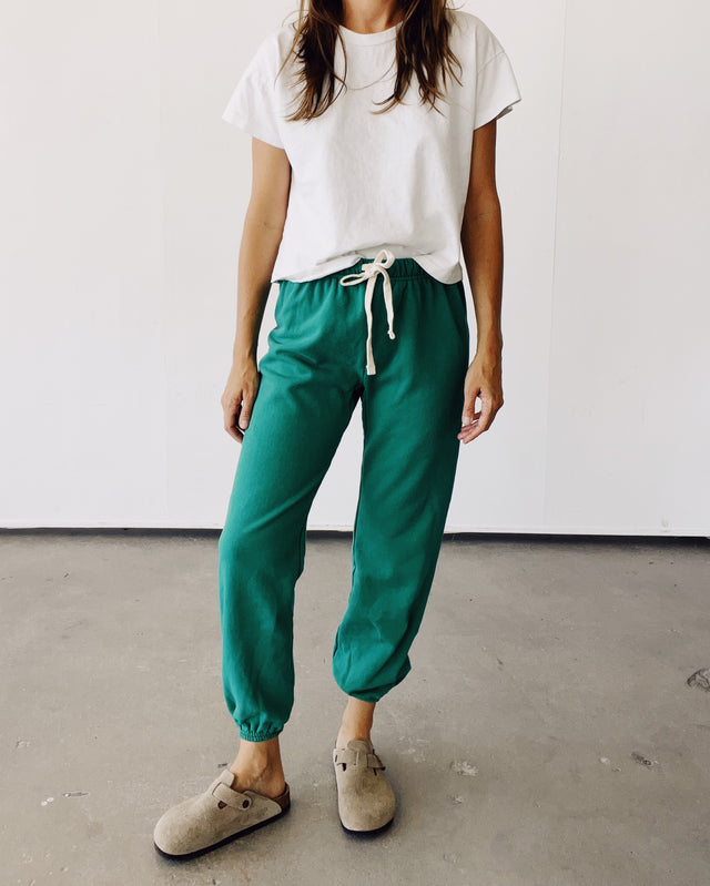 LOUNGE THE SWEATPANTS IN GREEN Hey Gang