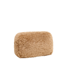 ACCESSORIES Jumbo Noor Bouclette Pouch in Camel Apparis