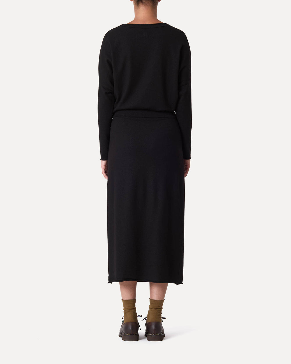 SKIRTS Gonna Penna Skirt in Black Labo Art