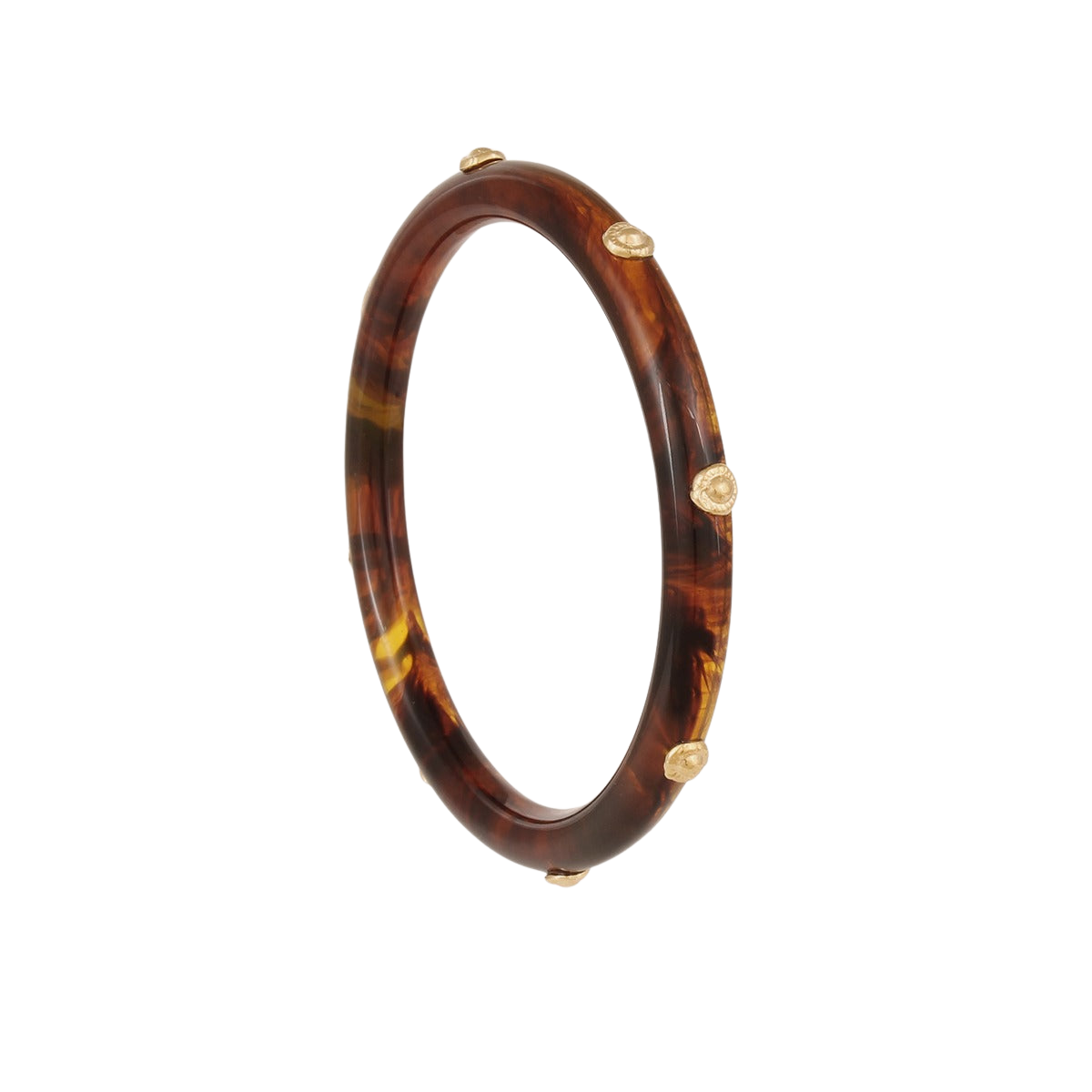 FASHION JEWELRY Caftan Bracelet in Tortoise GAS Bijoux