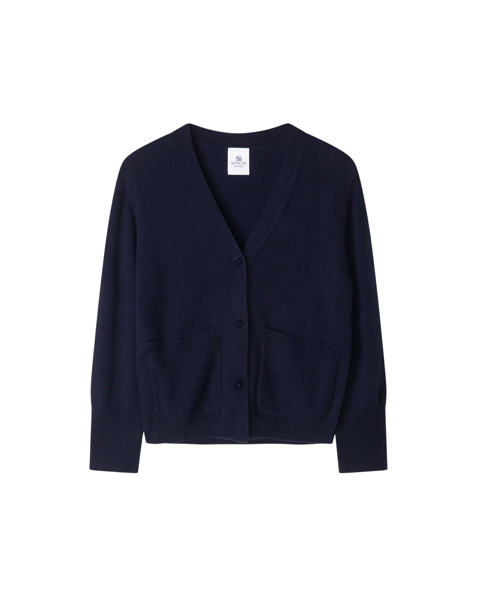 SWEATERS Oliva Cardigan in Navy Nonchi