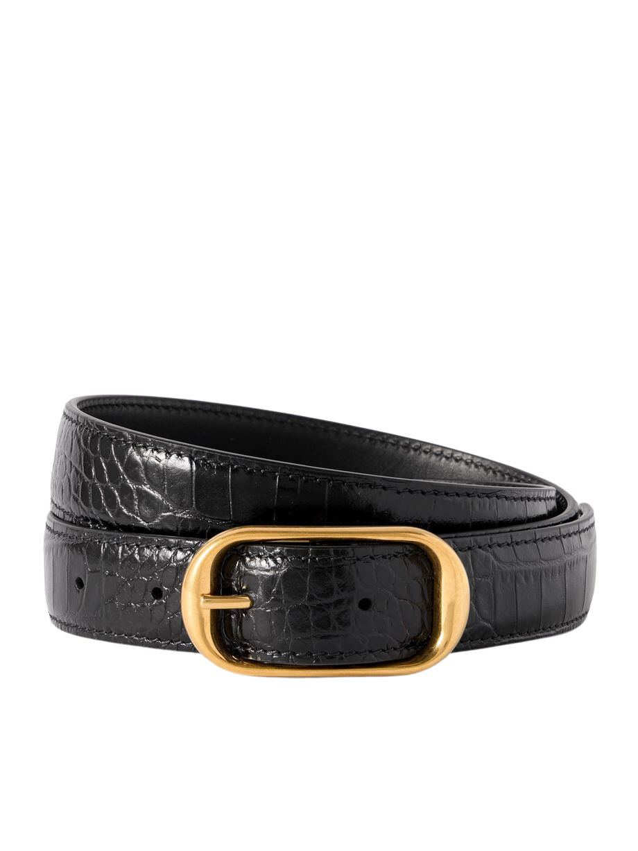 ACCESSORIES Reine Belt in Black Nili Lotan