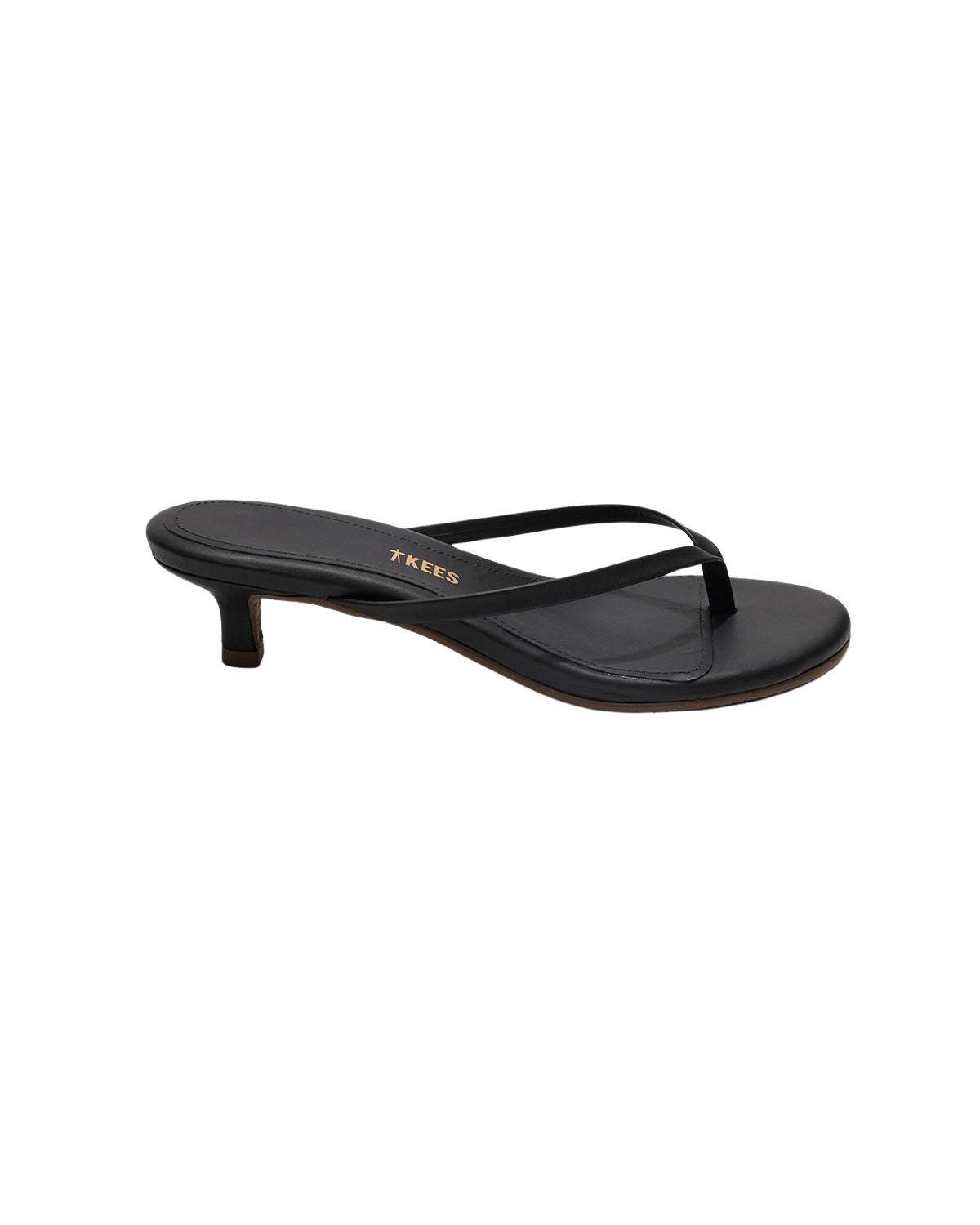 SHOES Julia Kitten Heel in Sable Tkees