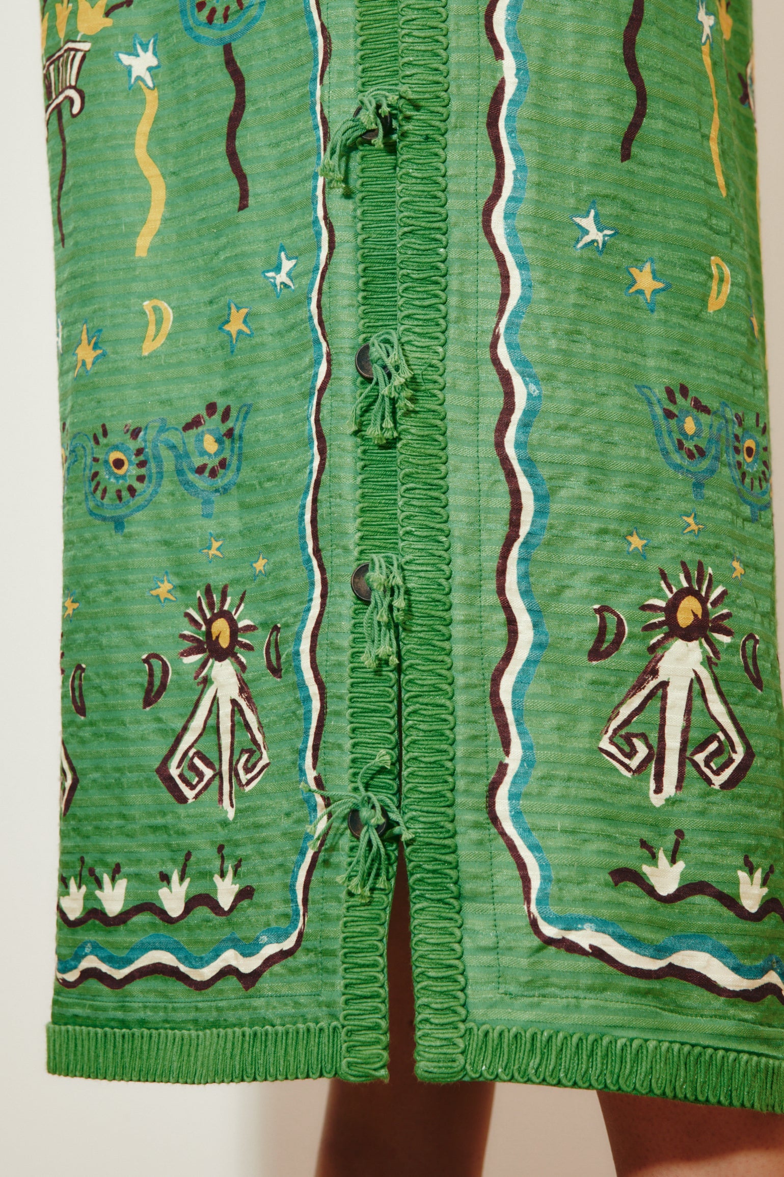 DRESSES/JUMPSUITS Sun Dancer Midi Dress in Green Alemais