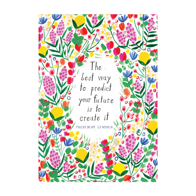 BOOKS/STATIONERY Predict the Future Greeting Card Mr. Boddington