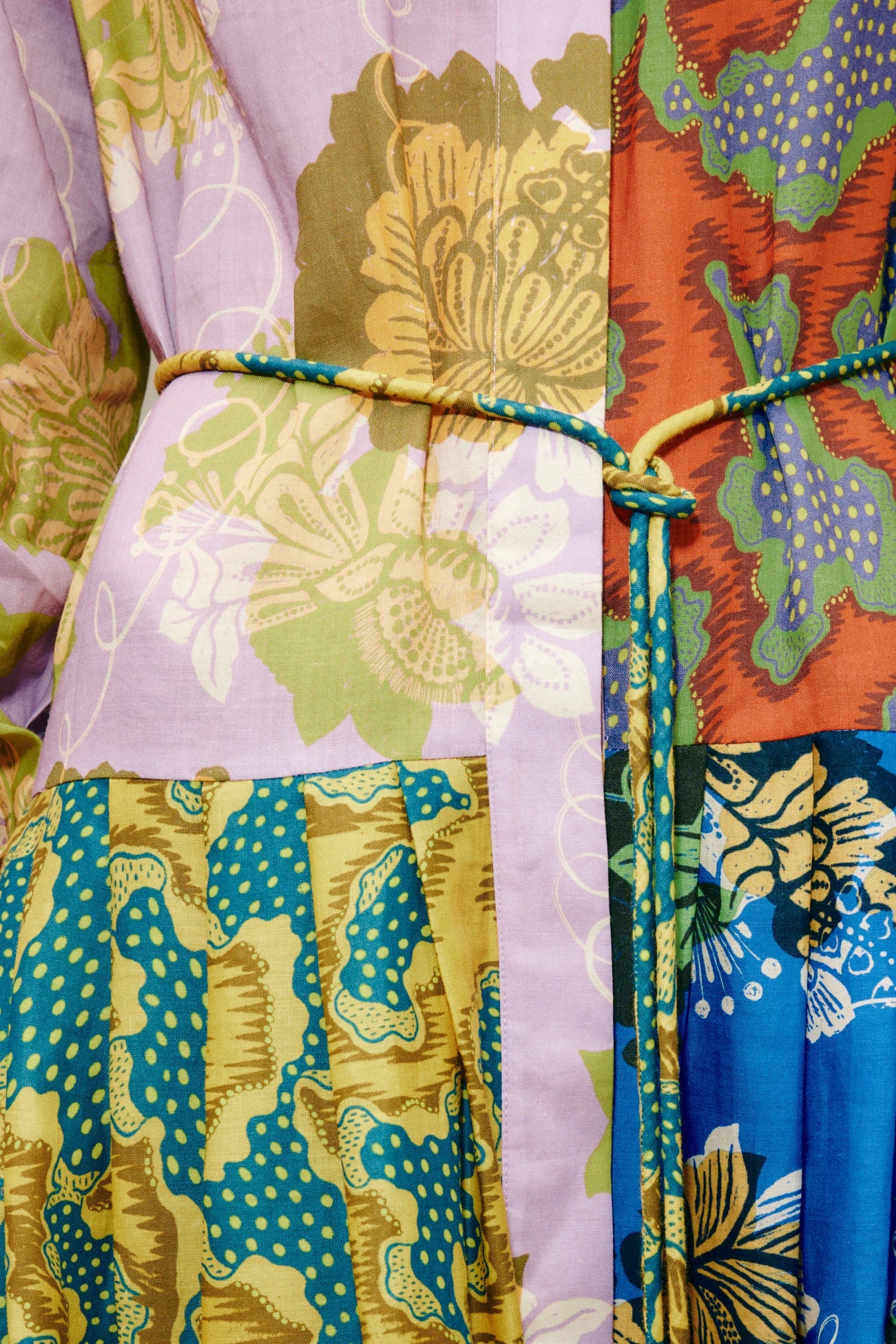 DRESSES/JUMPSUITS Arnie Spliced Shirtdress in Multi Alemais