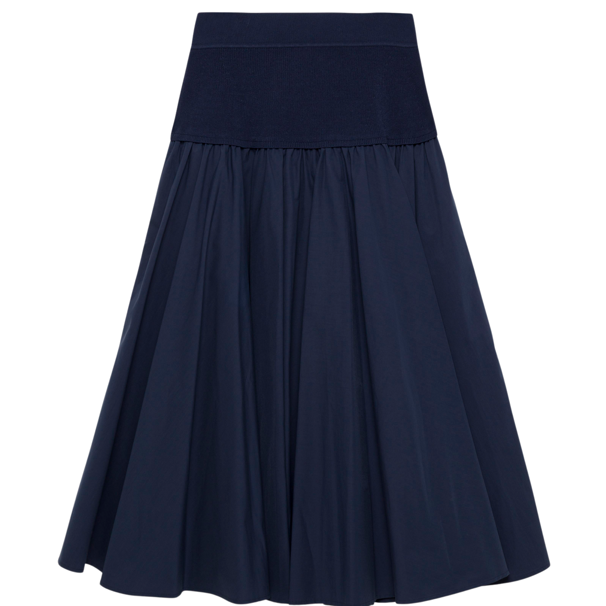 Stella Pleated Skirt in Midnight – Serafina