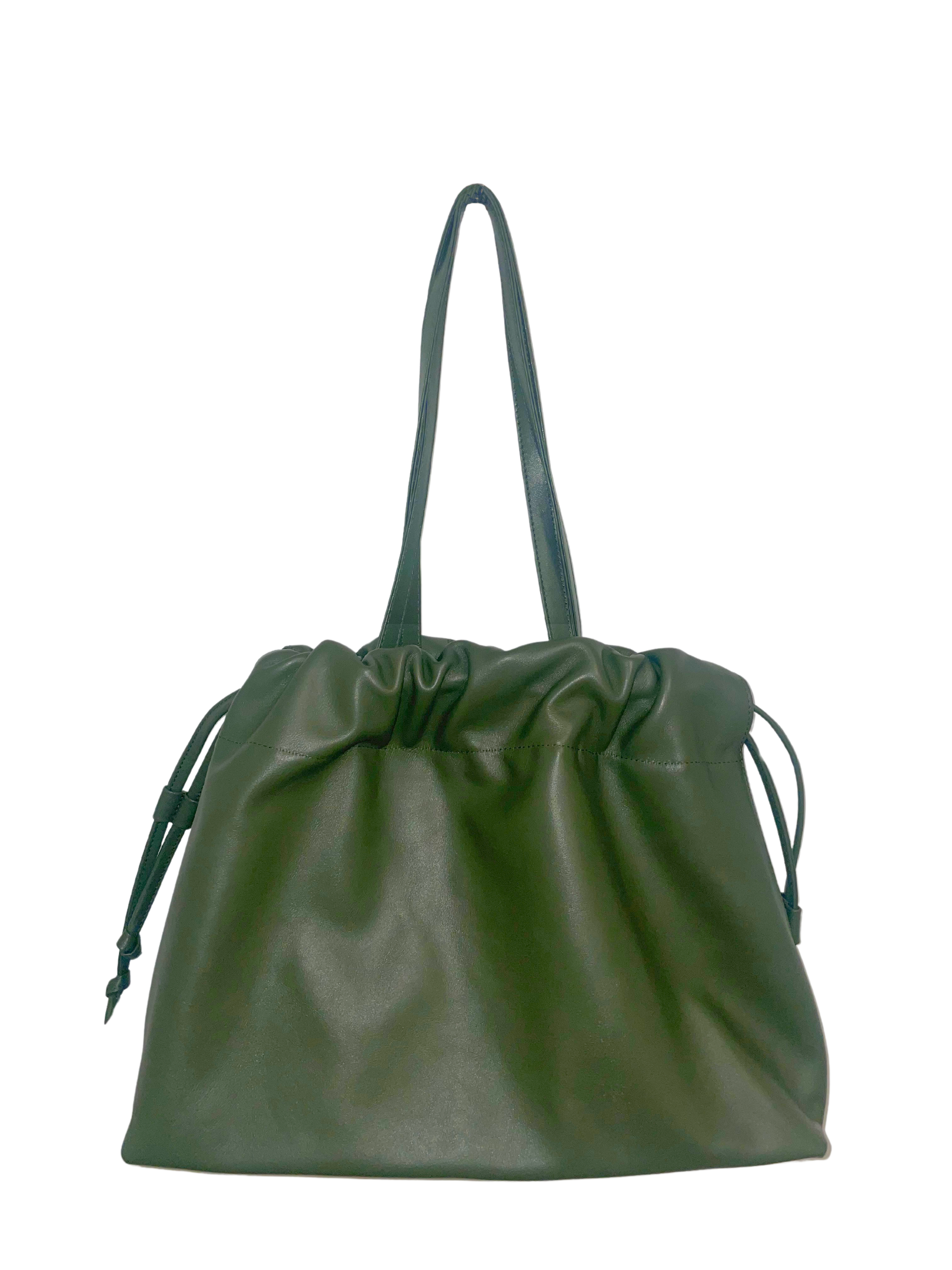 HANDBAGS ASISI TOTE IN GREEN Lemiz