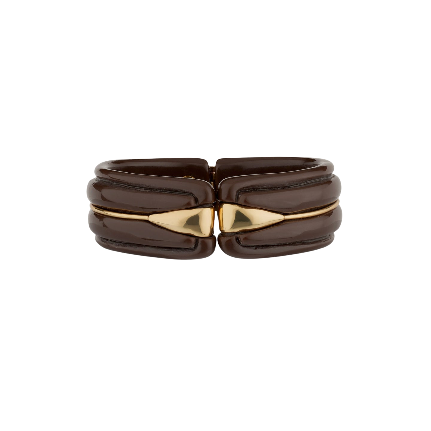 FASHION JEWELRY Ecume Resin Bracelet in Brown GAS Bijoux