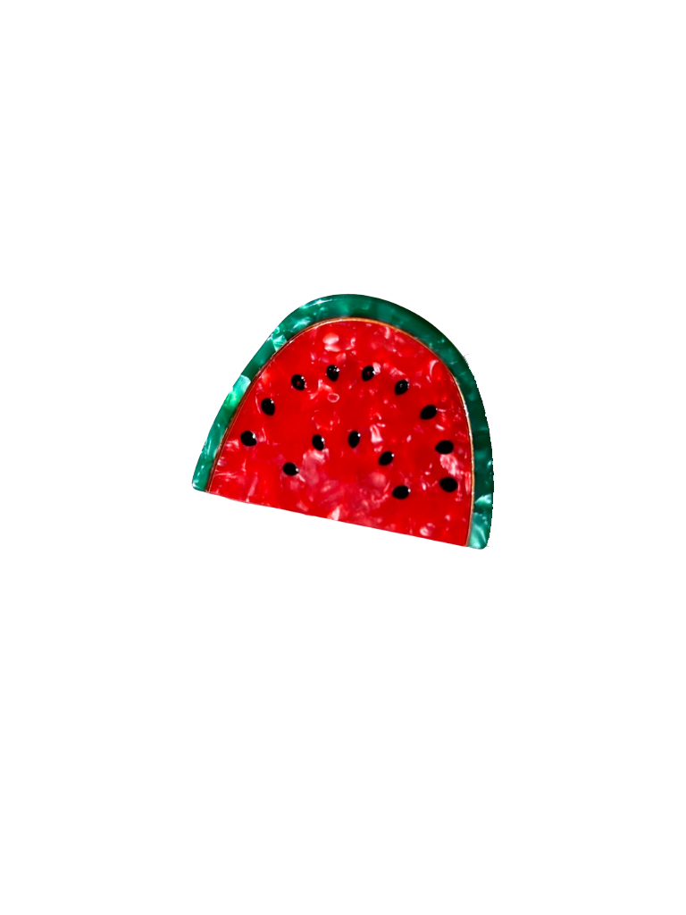 ACCESSORIES Watermelon Claw Clip Solar Eclipse