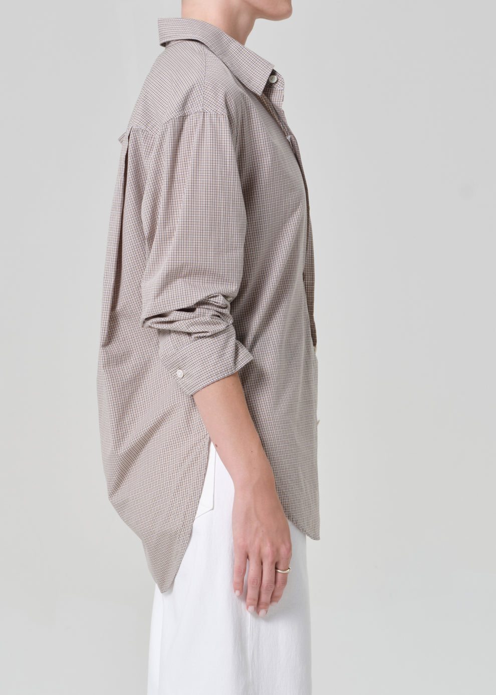 BLOUSES/SHIRTS/TOPS Kayla Shirt in Cardiff Plaid Citizens of Humanity