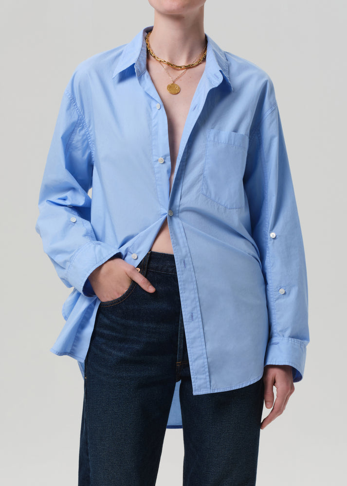 BLOUSES/SHIRTS/TOPS Kayla Shirt in Banker Blue Citizens of Humanity