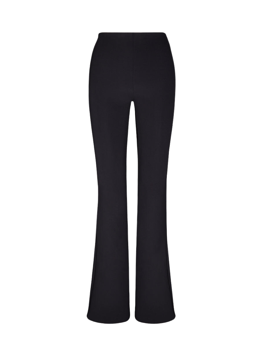 PANTS/SHORTS Neoprene Flare Leggings in Black Commando